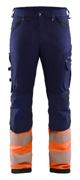 Blåkläder 1193 High vis buks 4-vejs stretch materiale med firmalogo