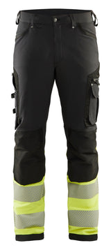 Blåkläder 1193 High vis buks 4-vejs stretch detalje med firmalogo