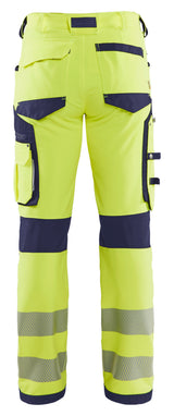 Blåkläder 1197 High vis buks 4-vejs stretch produktbillede med logo