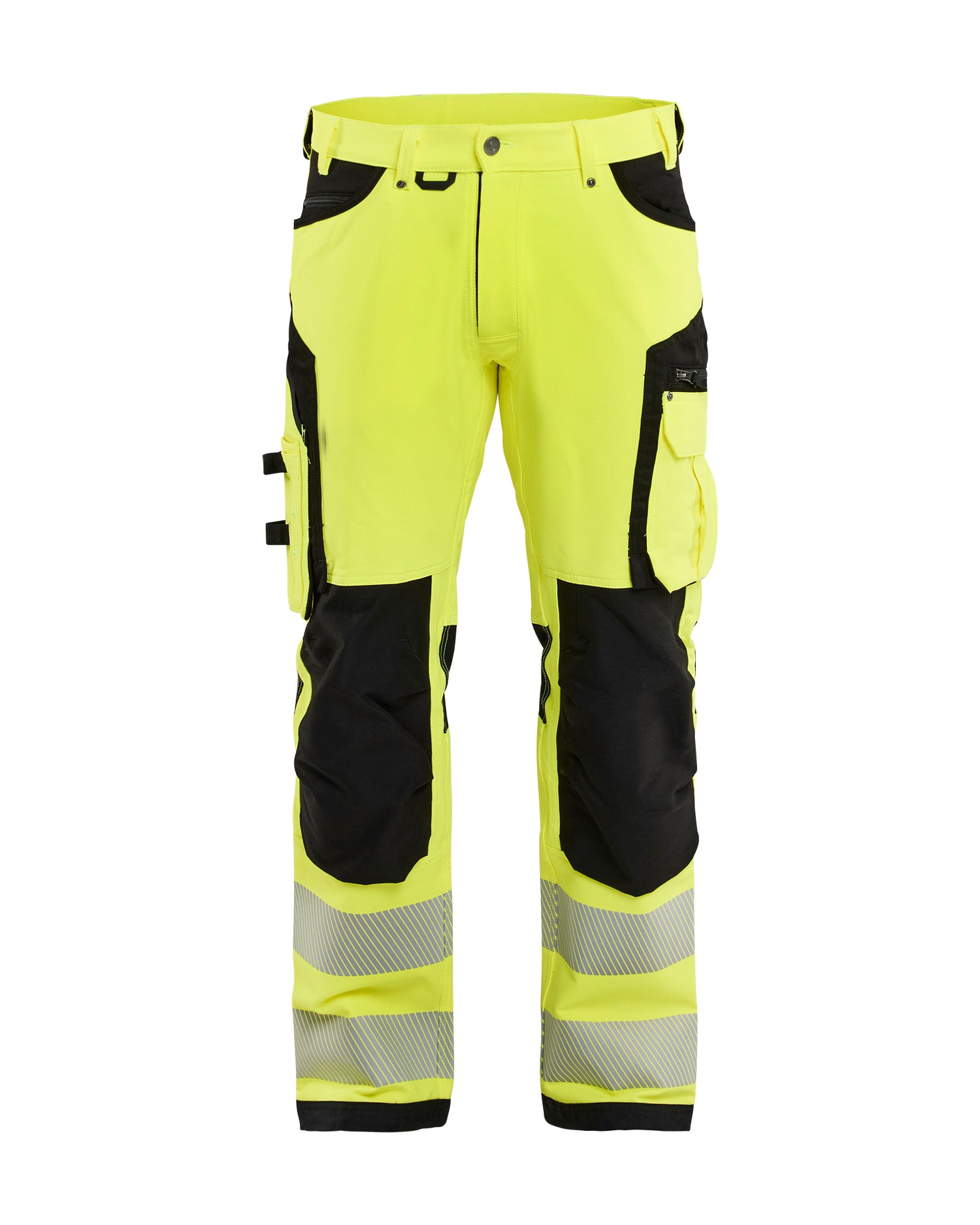 Blåkläder 1197 High vis buks 4-vejs stretch, High Vis Gul/Sort