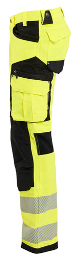 Blåkläder 1197 High vis buks 4-vejs stretch produktbillede med tryk