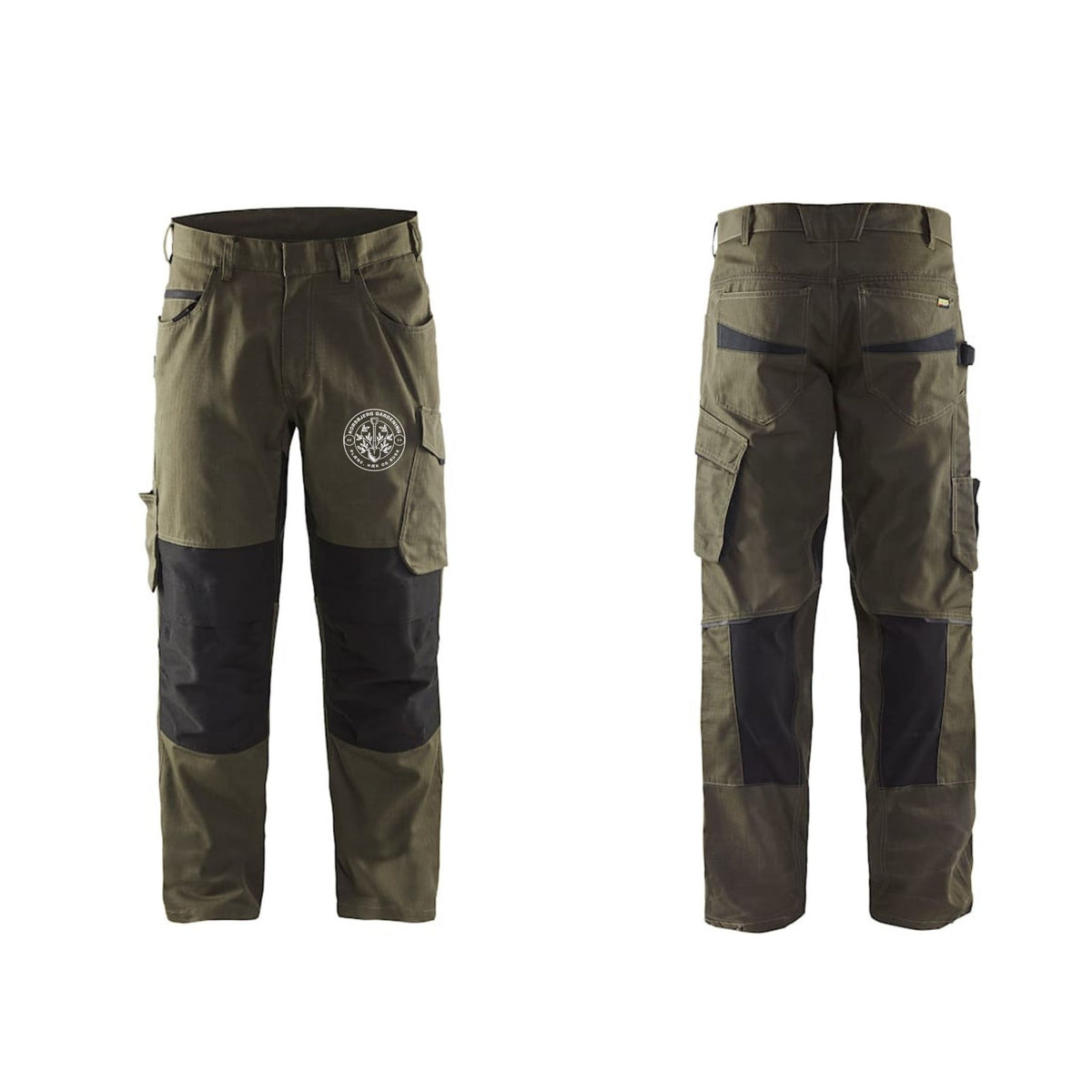 Korsbjerg Gardening Blåkläder 1495 Servicebuks med stretch m front logo