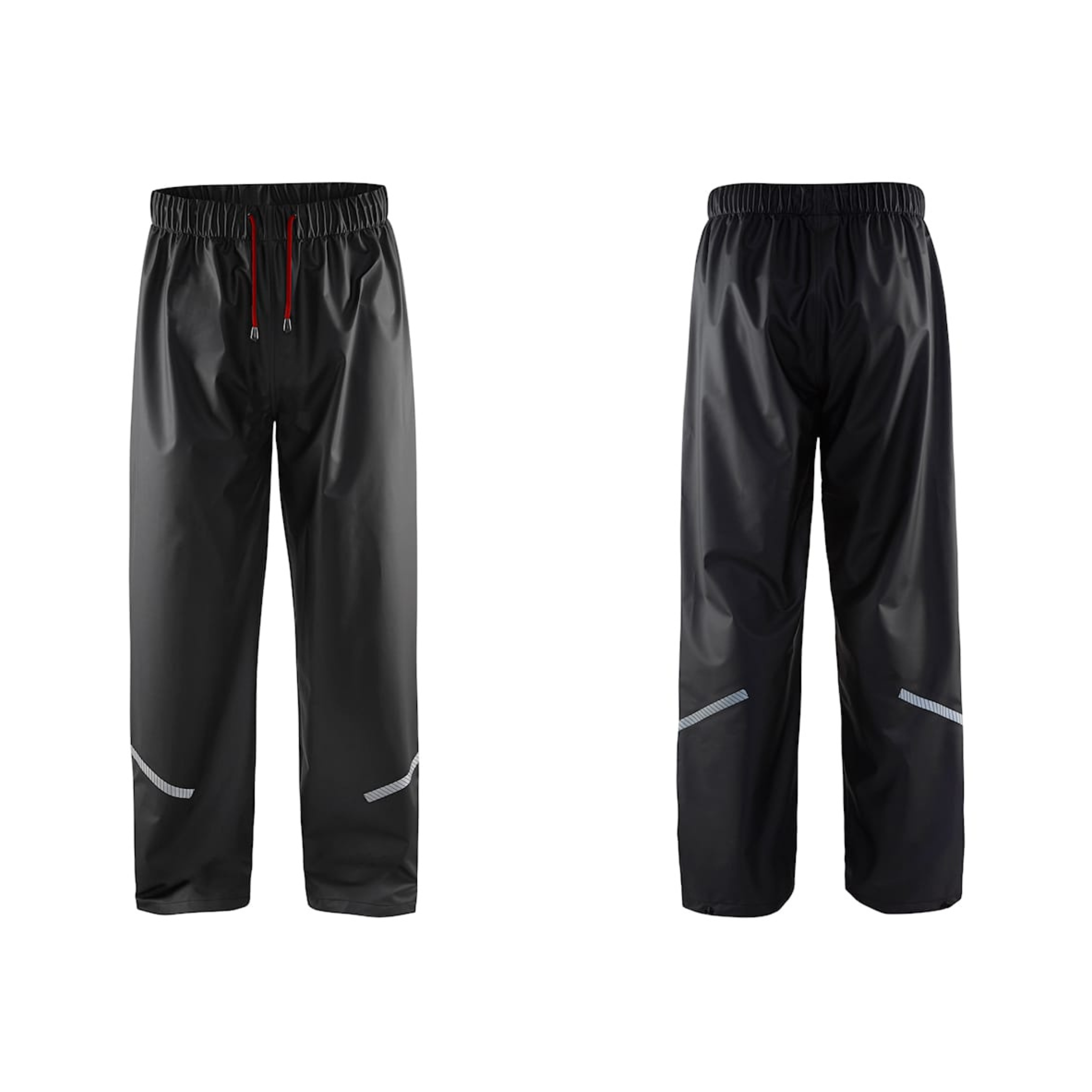 Fregatten Jyllands Blåkläder 1301 Regnbuks Level 1, Sort med tryk eller logo – arbejdstøj og firmatøj