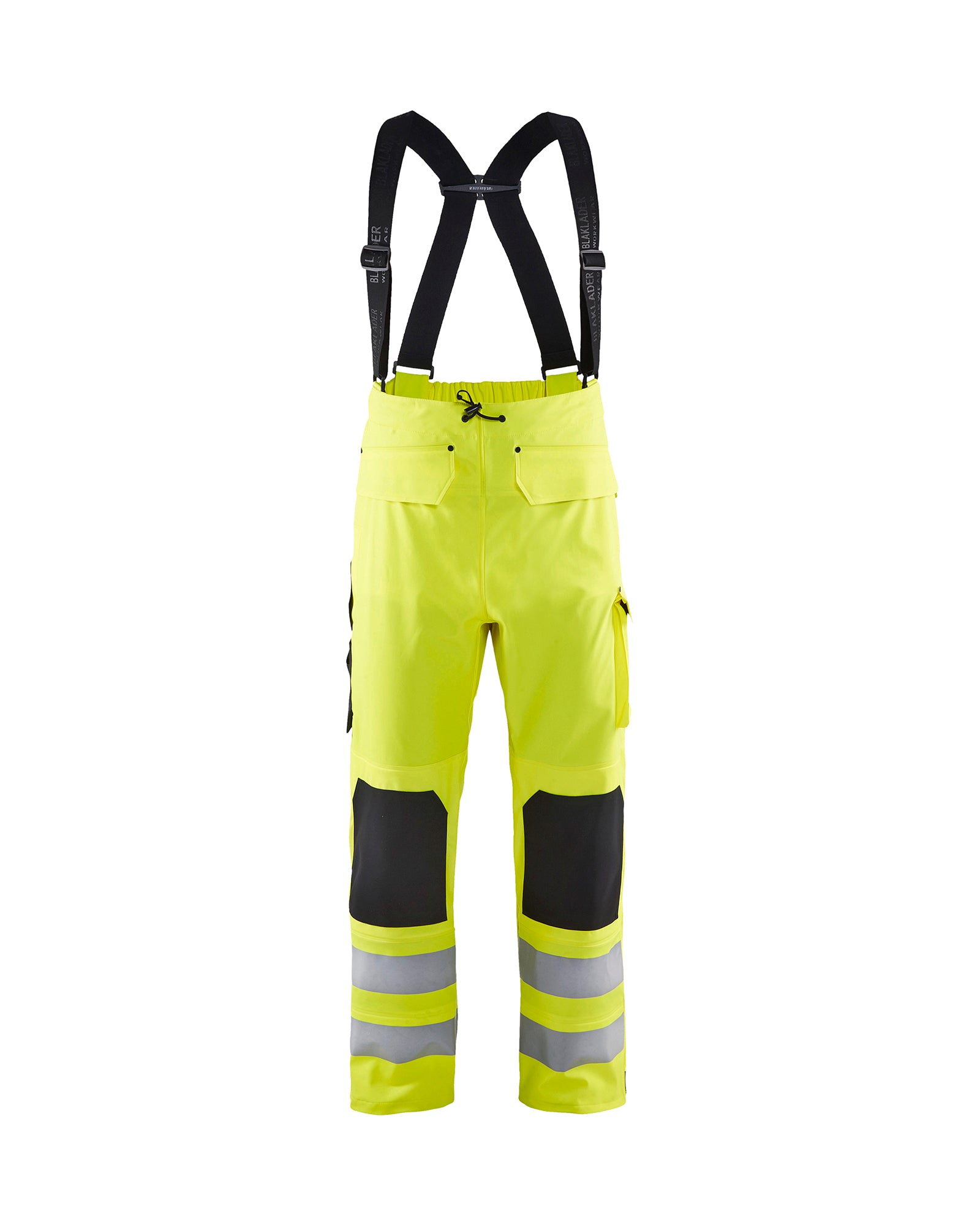 Blåkläder 1302 High Vis Regnbuks Level 2, High Vis Gul