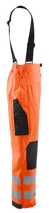 Blåkläder 1302 High Vis Regnbuks Level 2 produktfoto til broderi