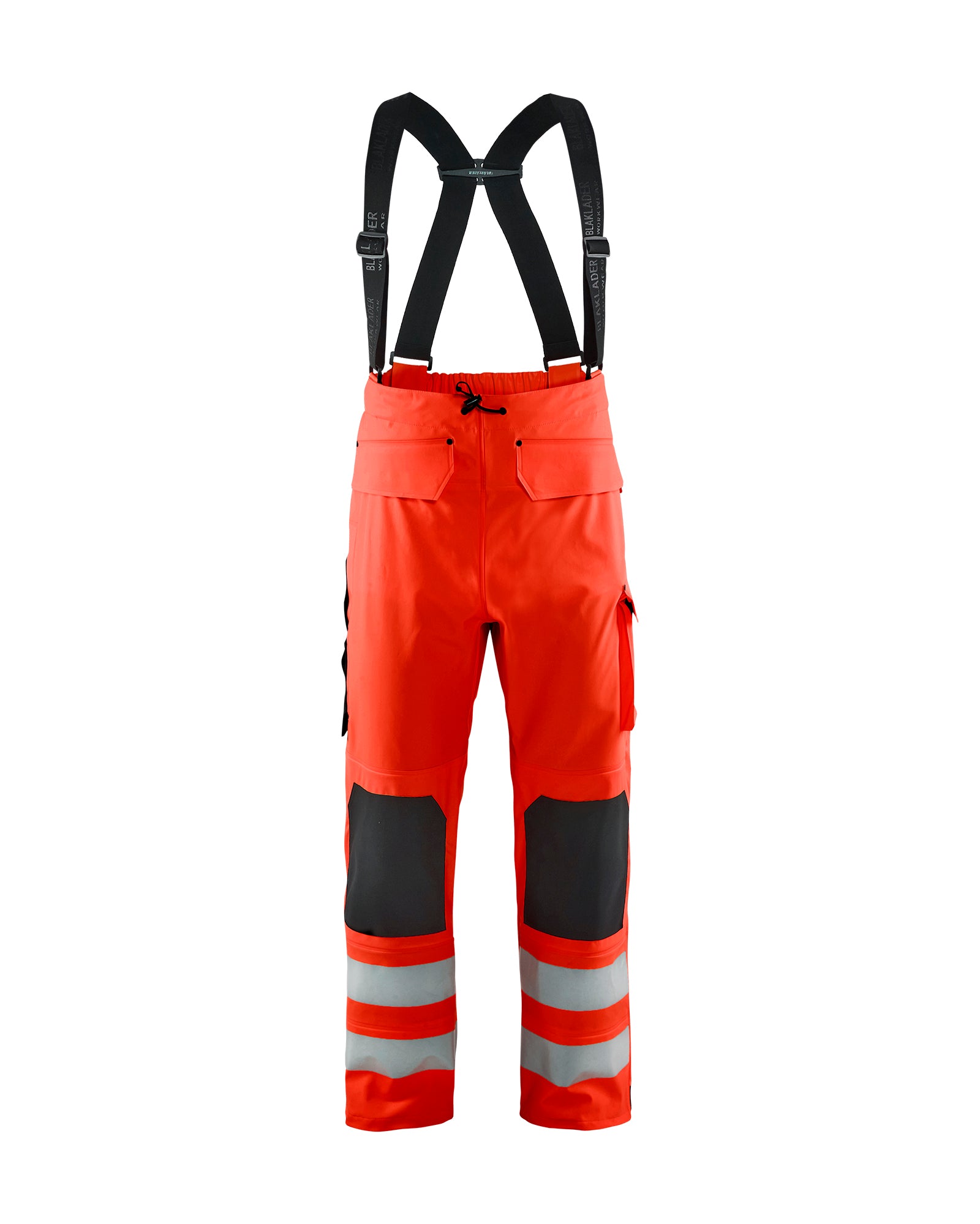 Blåkläder 1302 High Vis Regnbuks Level 2, High Vis Rød