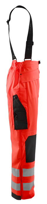 Blåkläder 1302 High Vis Regnbuks Level 2 produktbillede til broderi