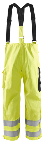 Blåkläder 1306 High Vis Regnbuks Level 3 produktbillede med logo