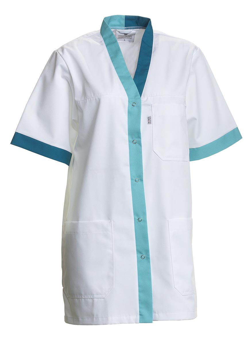 NYBO Workwear 136002 Dametunika, V-udskæring