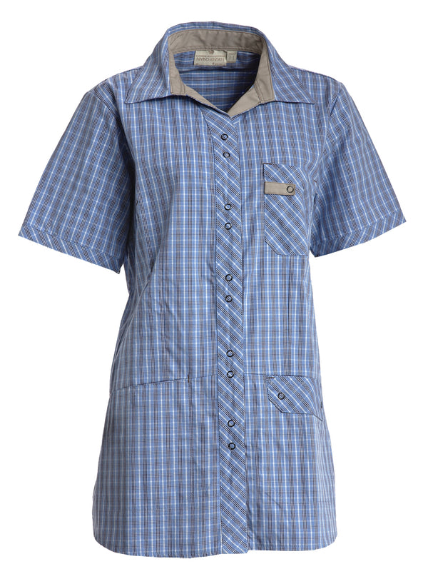 NYBO Workwear 136073 Dametunika, Basic med tryk eller logo – arbejdstøj og firmatøj
