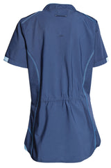 NYBO Workwear 136077 Dametunika nærbillede med logo