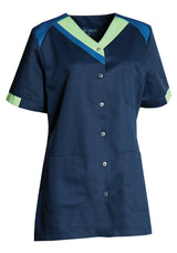 NYBO Workwear 136115 Dametunika materiale med logo