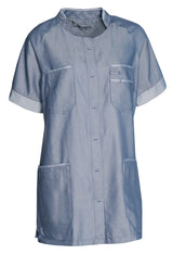 NYBO Workwear 136118 Dame tunika produktbillede med logo