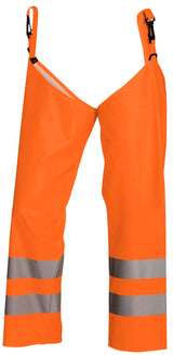 Blåkläder 1385 High Vis Overtræksben Level 1 materiale med firmalogo