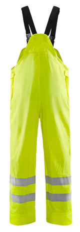 Blåkläder 1386 High Vis Regnbuks Level 3 produktbillede med logo