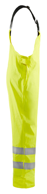 Blåkläder 1386 High Vis Regnbuks Level 3 detalje til broderi