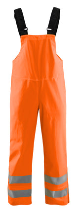 Blåkläder 1386 High Vis Regnbuks Level 3 materiale med firmalogo