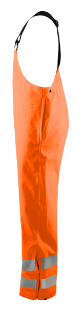 Blåkläder 1386 High Vis Regnbuks Level 3 produktbillede med tryk