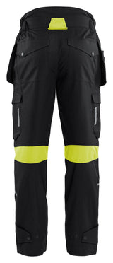 Blåkläder 1418 Håndværker Buks Inherent nærbillede med logo