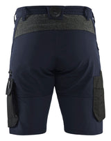 Blåkläder 1423 Service shorts 4-vejs stretch produktbillede med logo