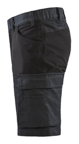 Blåkläder 1437 Service Shorts stretch produktfoto med tryk