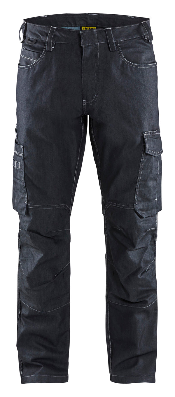 Blåkläder 1439 Service buks Denim stretch med tryk eller logo – arbejdstøj og firmatøj