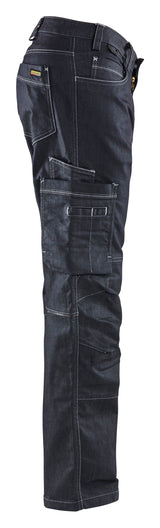 Blåkläder 1439 Service buks Denim stretch detalje til broderi