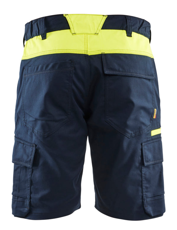 Blåkläder 1446 Industri shorts med stretch med tryk eller logo – arbejdstøj og firmatøj