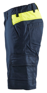 Blåkläder 1446 Industri shorts med stretch produktbillede med logo