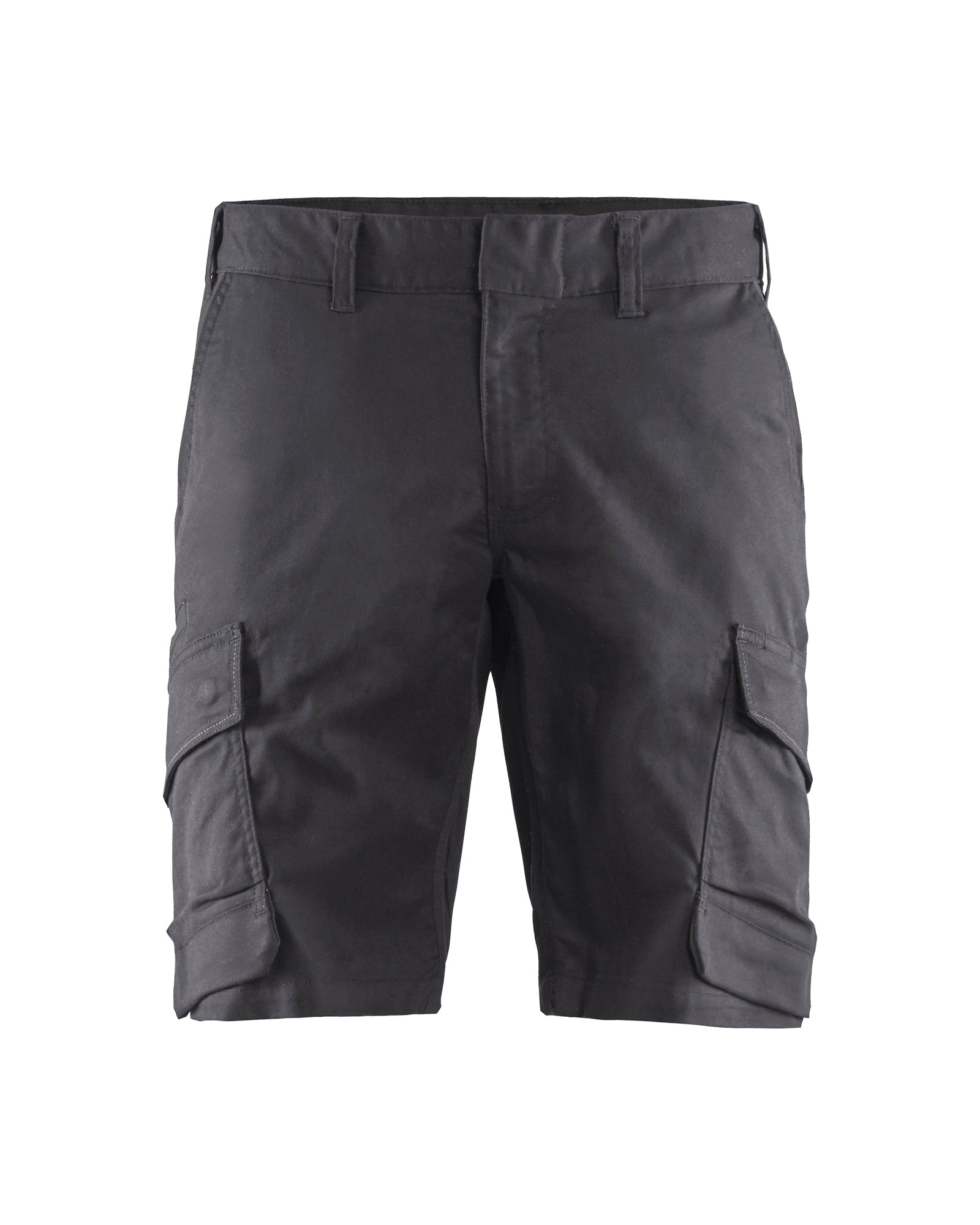 Blåkläder 1446 Industri shorts med stretch, Mellemgrå/Sort