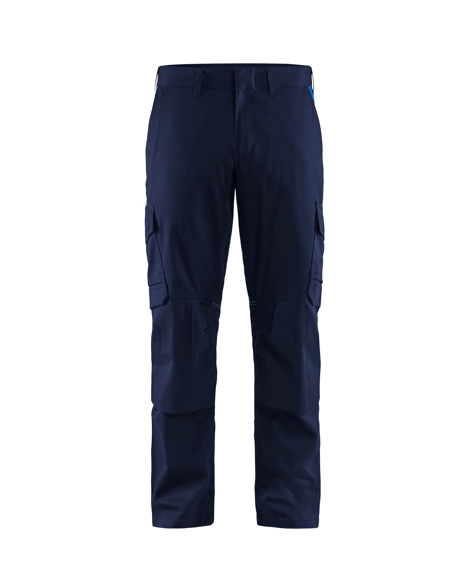 Blåkläder 1448 Industri Buks med knælommer stretch, Marineblå/Koboltblå