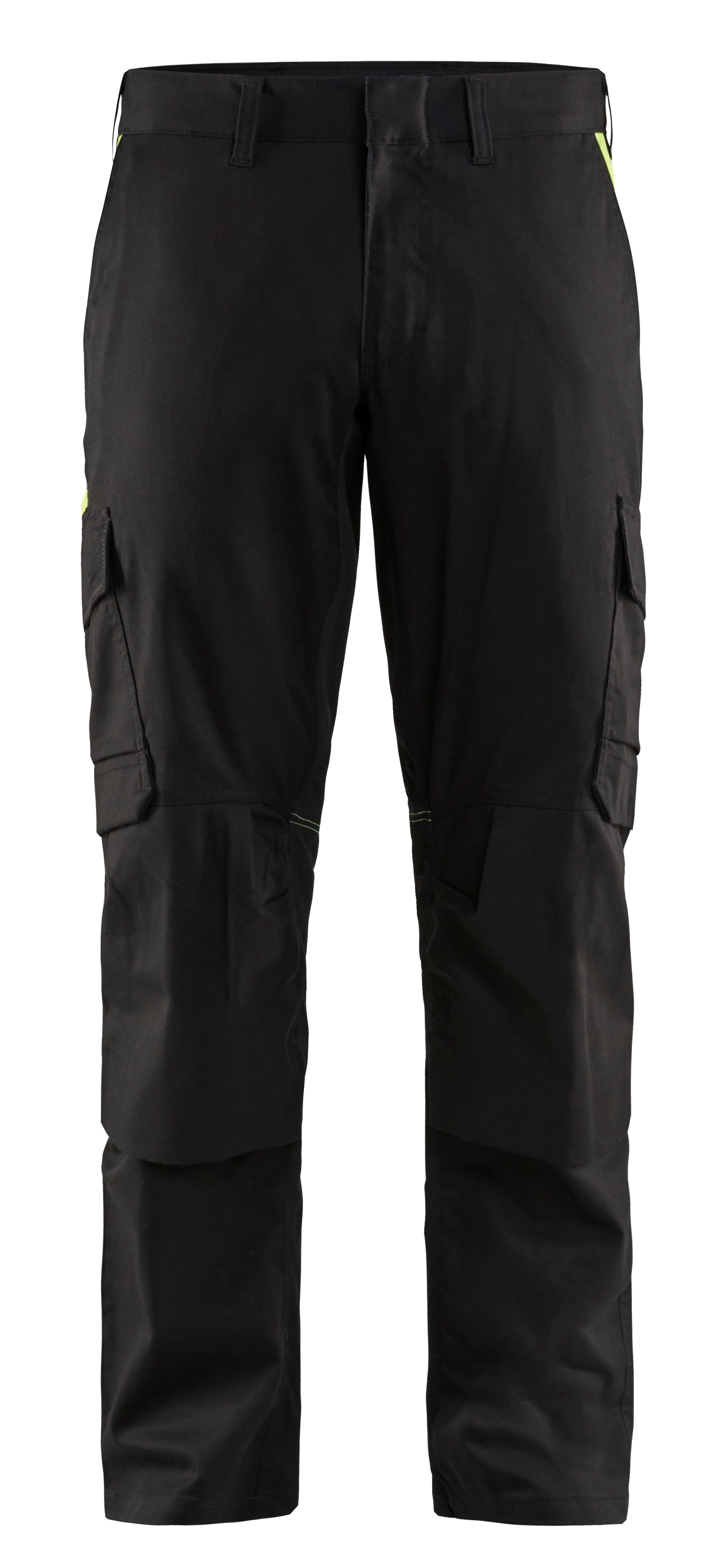 Industri Buks med knælommer stretch