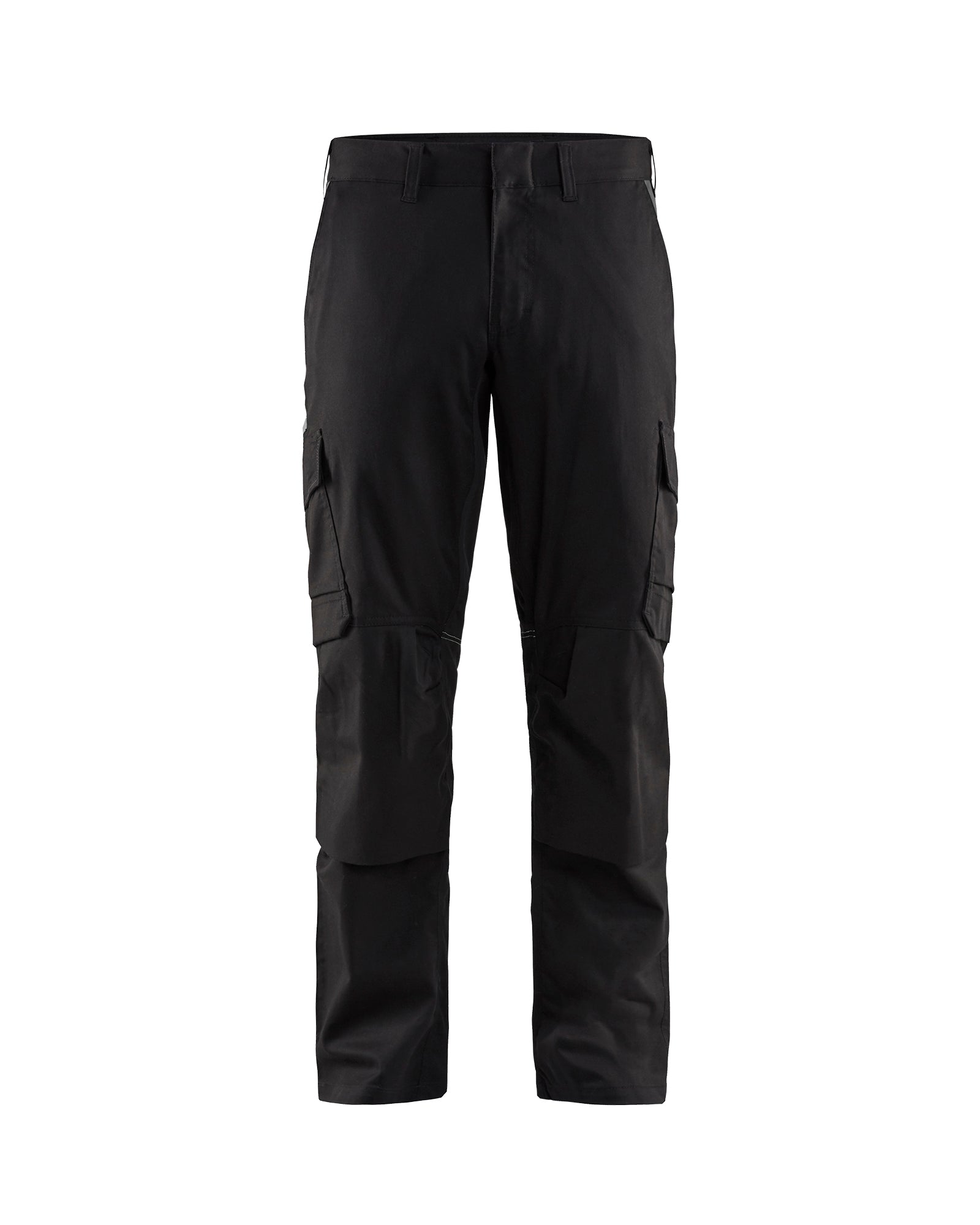 Blåkläder 1448 Industri Buks med knælommer stretch, Sort/Mørk Grå
