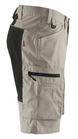 Blåkläder 1449 Service Shorts med stretch detalje til broderi