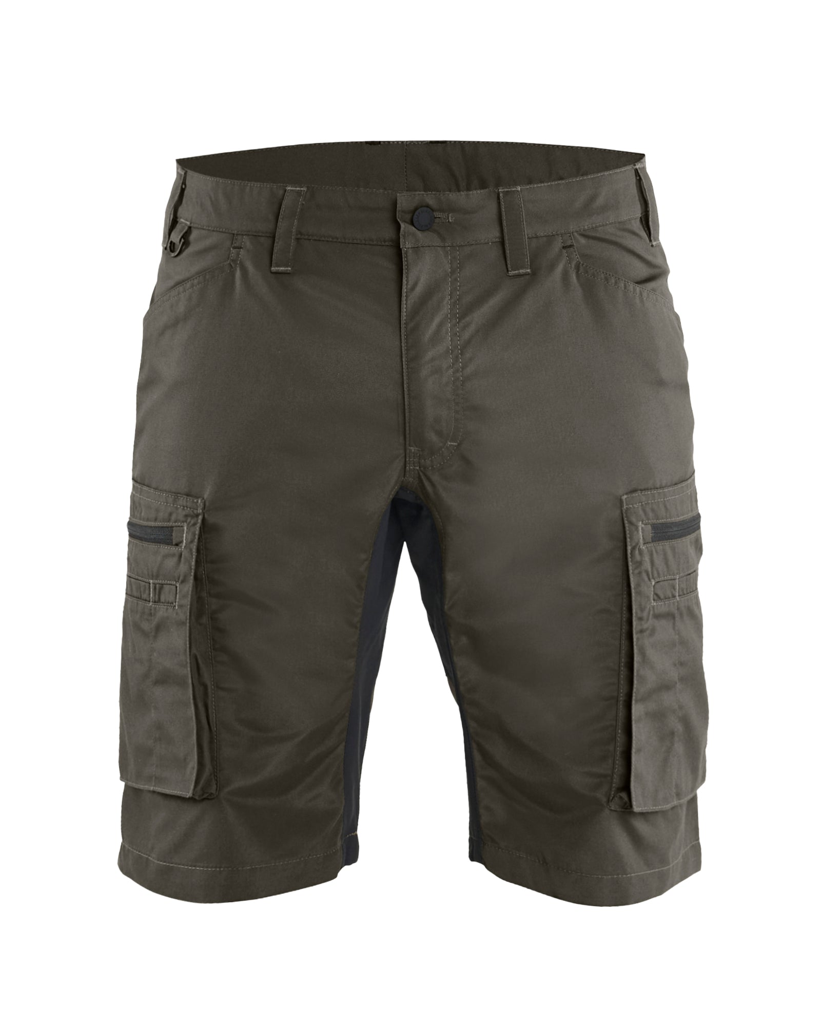 Blåkläder 1449 Service Shorts med stretch, Olivengrøn/Sort
