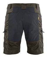 Blåkläder 1449 Service Shorts med stretch nærbillede med logo