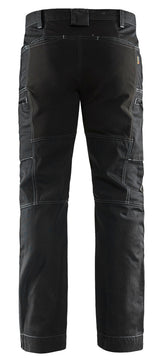 Blåkläder 1459 Service Buks Denim med stretch nærbillede med logo