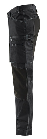 Blåkläder 1459 Service Buks Denim med stretch produktbillede med tryk