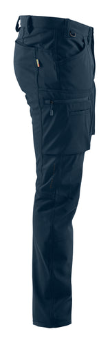 Blåkläder 1477 Service Buks Softshell detalje til broderi