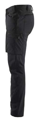 Blåkläder 1477 Service Buks Softshell produktbillede med tryk