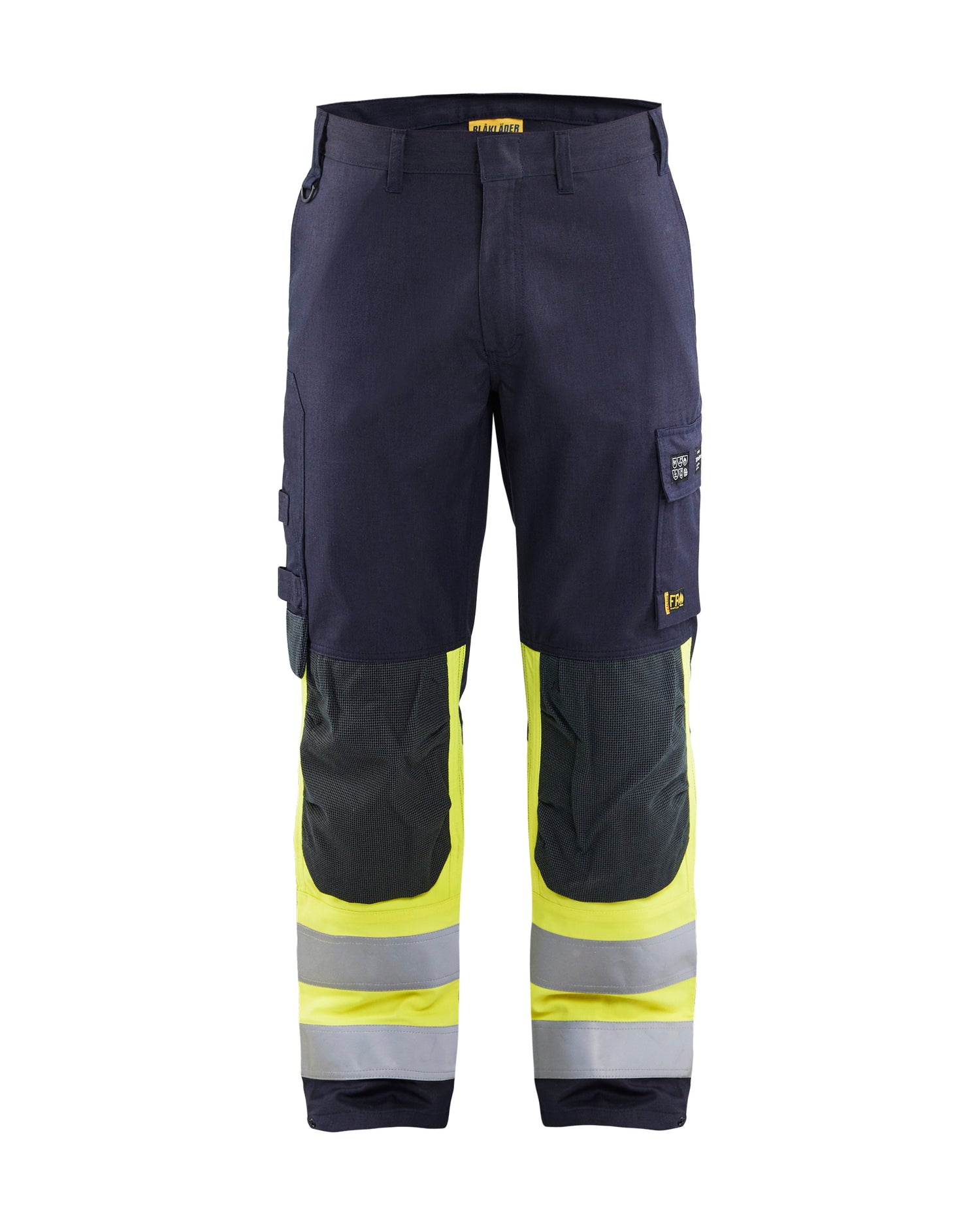 Blåkläder 1488 Multinorm Buks Inherent, Marineblå/High Vis Gul