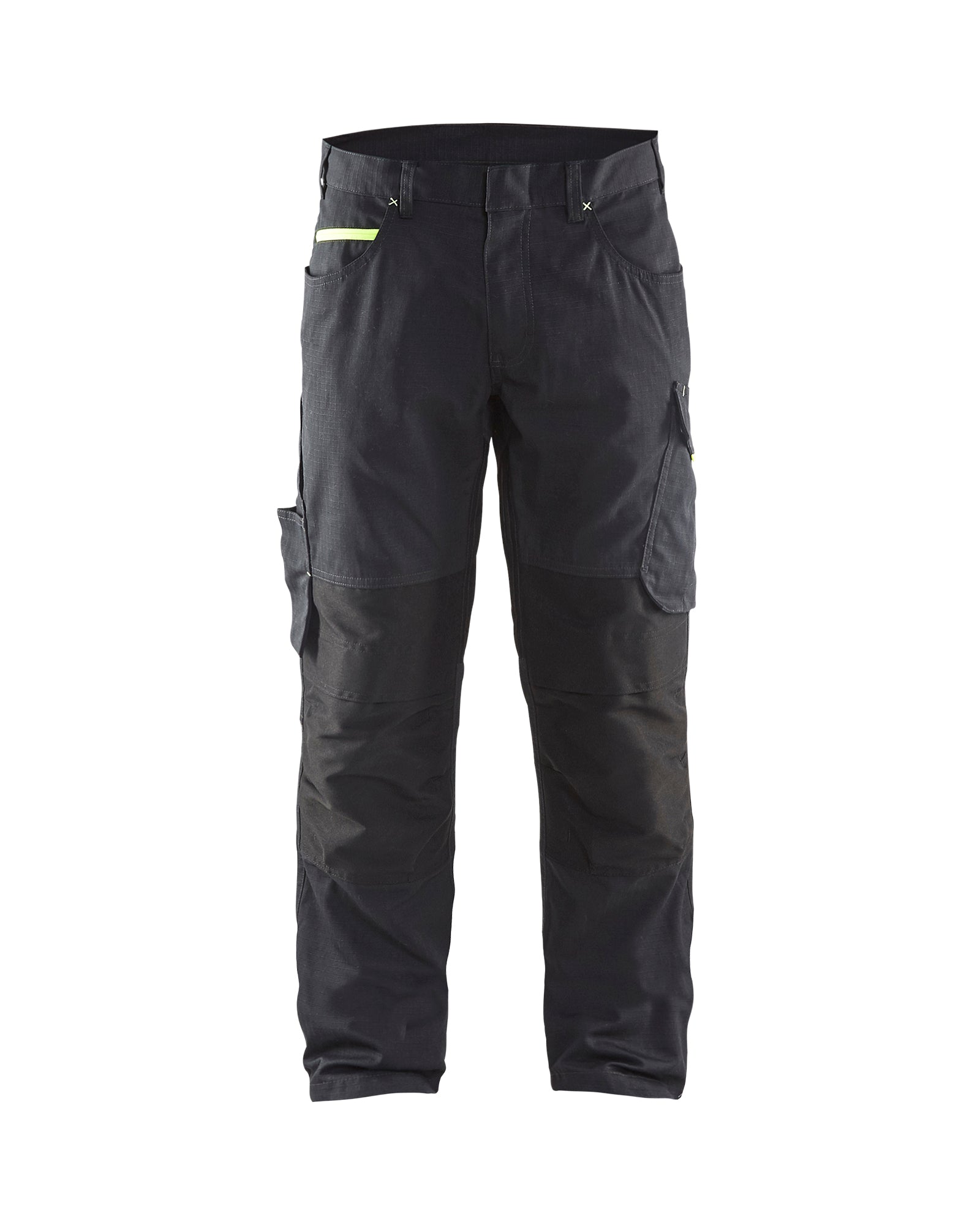Blåkläder 1495 Servicebuks med stretch, Sort/High Vis Gul