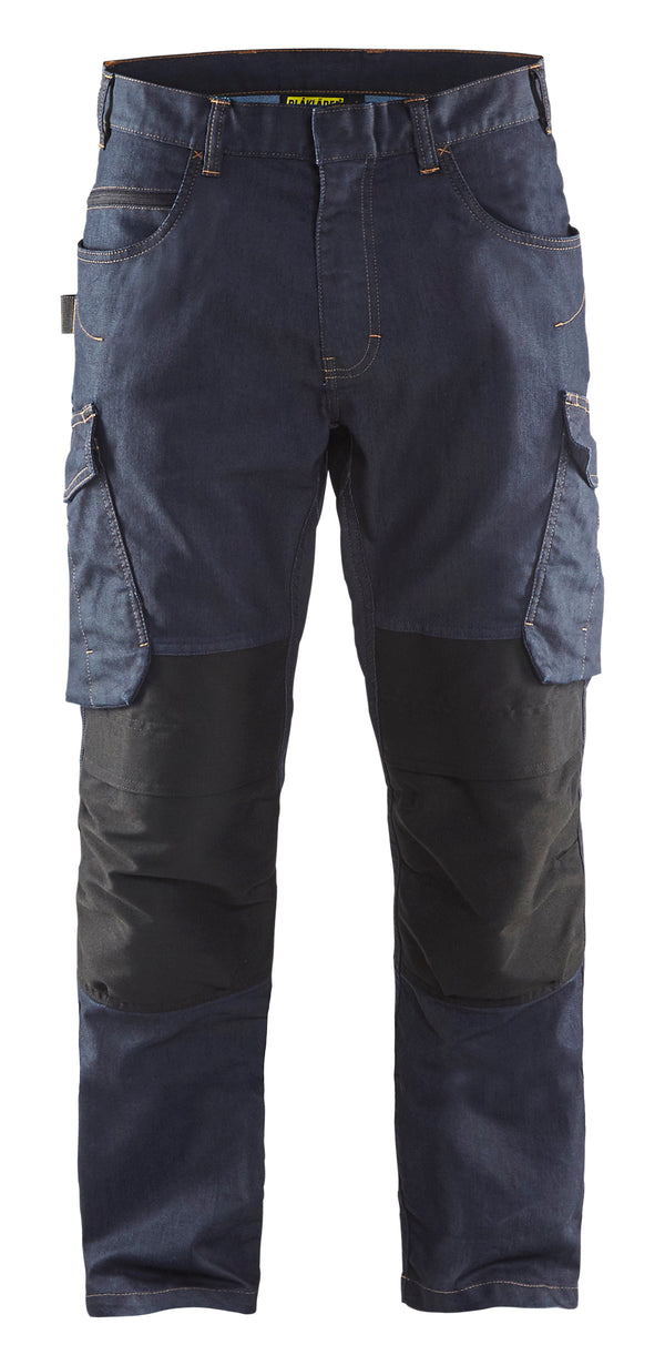 Blåkläder 1497 Servicebuks Denim stretch med tryk eller logo – arbejdstøj og firmatøj