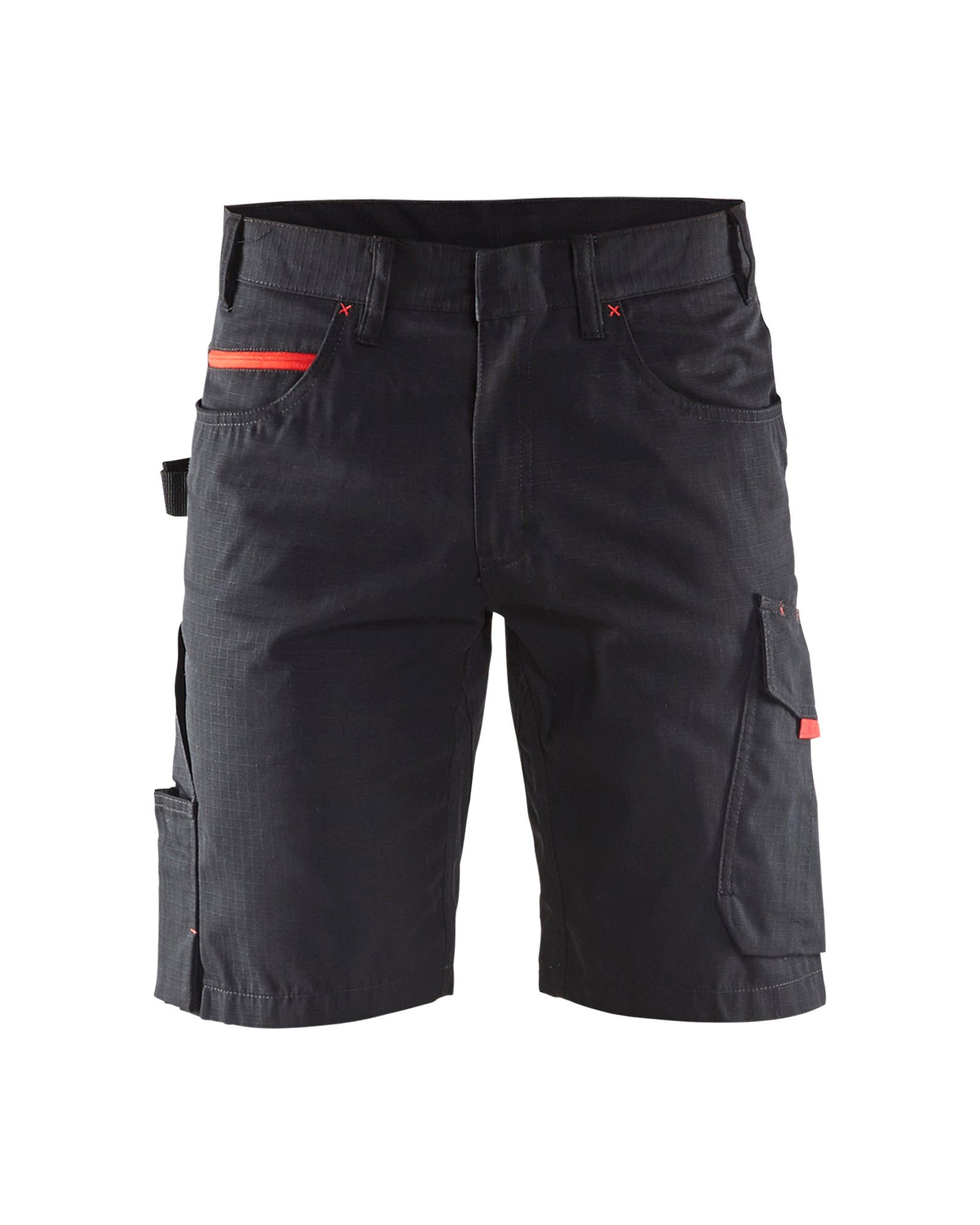 Blåkläder 1499 Serviceshorts, Sort/Rød