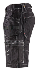 Blåkläder 1502 Håndværker Shorts X1500 produktfoto med tryk
