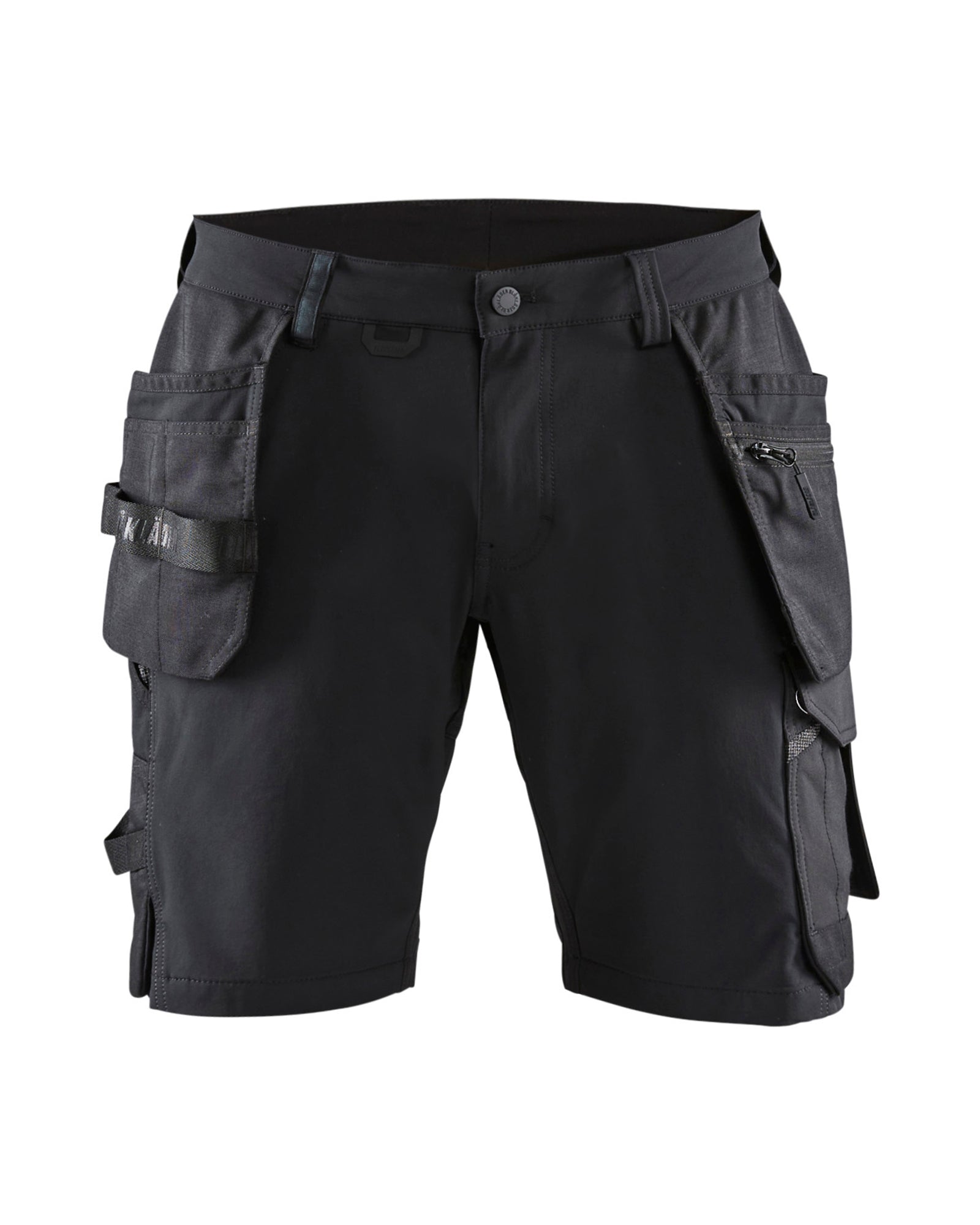 Blåkläder 1520 Håndværker Shorts 4-vejs stretch, Sort/Mørk Grå