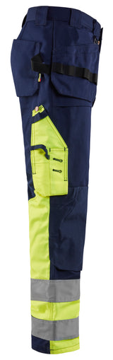 Blåkläder 1529 High vis buks detalje til broderi