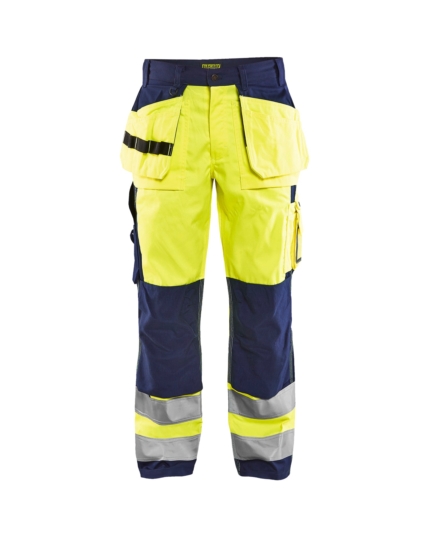 Blåkläder 1533 High Vis Buks, High Vis Gul/Marineblå