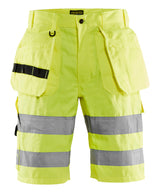 Blåkläder 1535 High Vis Shorts med tryk eller logo – arbejdstøj og firmatøj