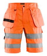 Blåkläder 1535 High Vis Shorts produktbillede med logo